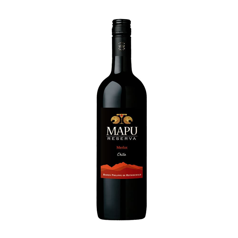 Vinho Mapu Reserva Merlot 750ml