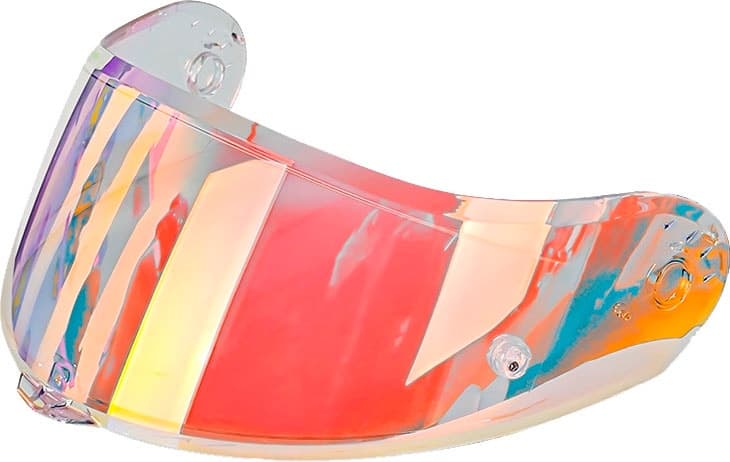 Viseira Lv Cool Helmets Shiny Red