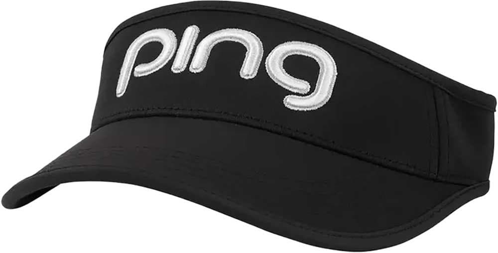 Viseira Ping Tour Ladies Sport Visor 35266-98 Preto/Branco - Feminina