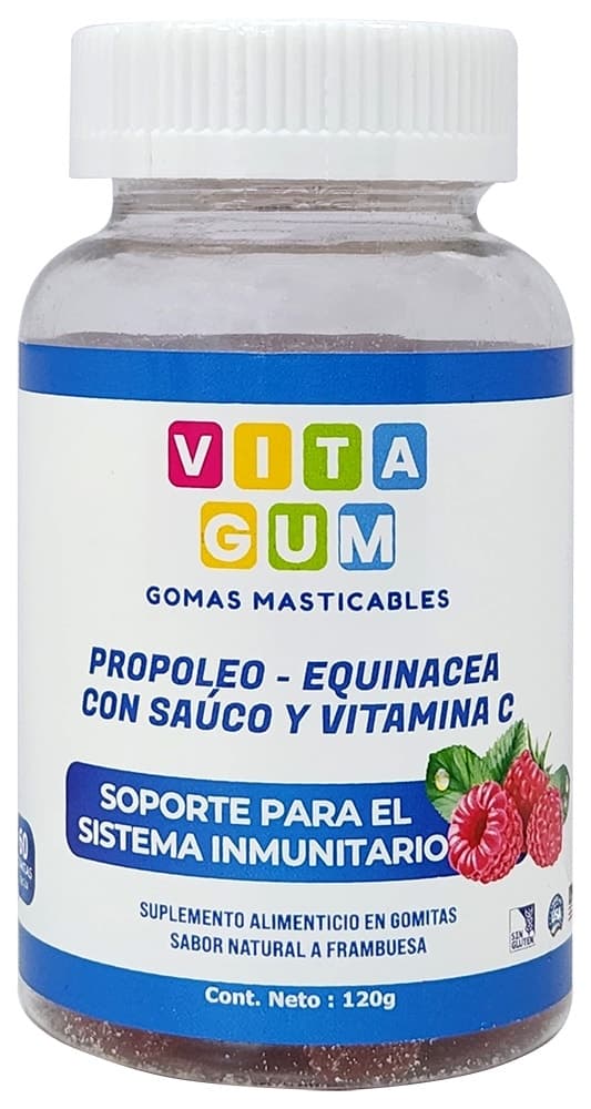 Gomas Vita Gum Própolis e Equinácea 120G (60 Gummies)