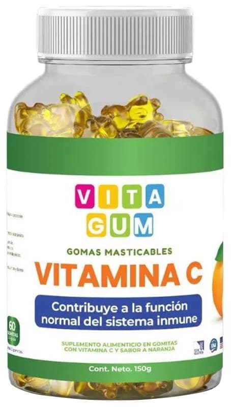 Gomas de Vitamina C Vita Gum 150G (60 Gomas)