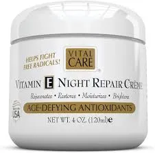Vital Care Creme Hidratante Vitamina e Night Repair 120ml