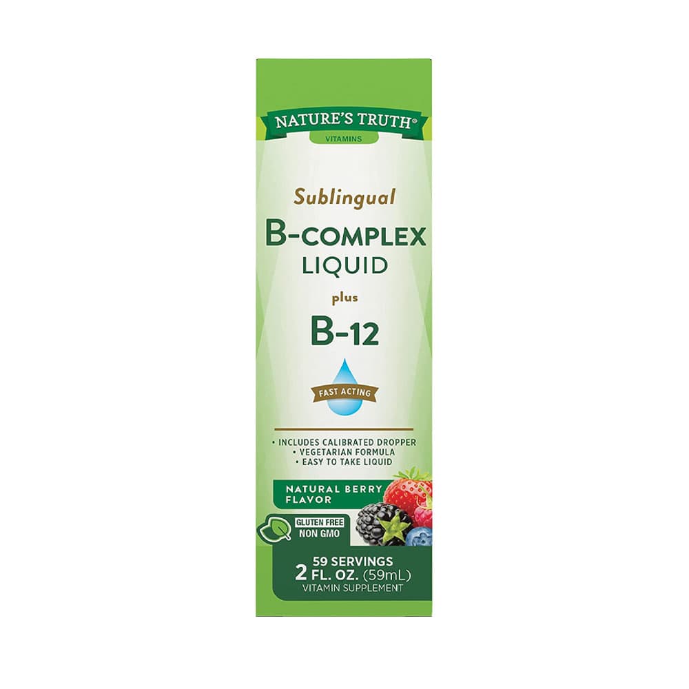 Vitamina Nature's B-Complex Liquid Plus B-12 59ml