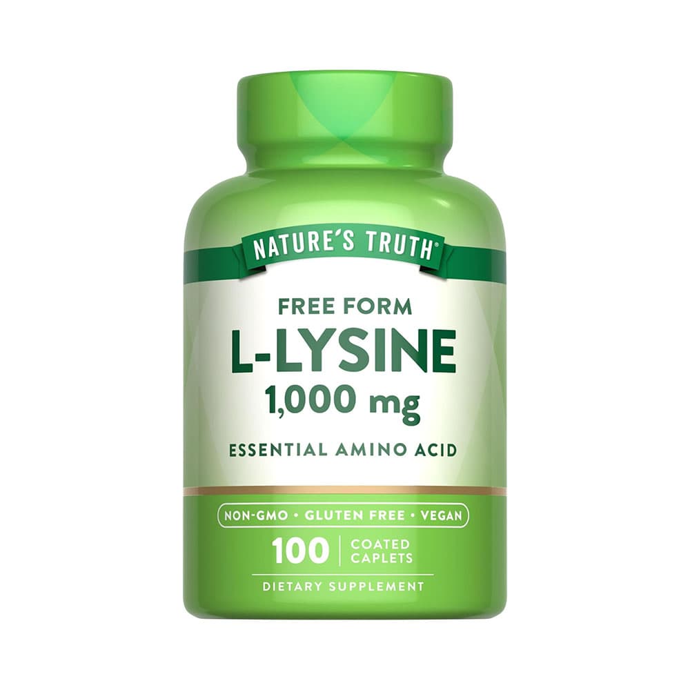 Vitamina L-Lisina Nature's Truth 1000MG 100 Tabletes