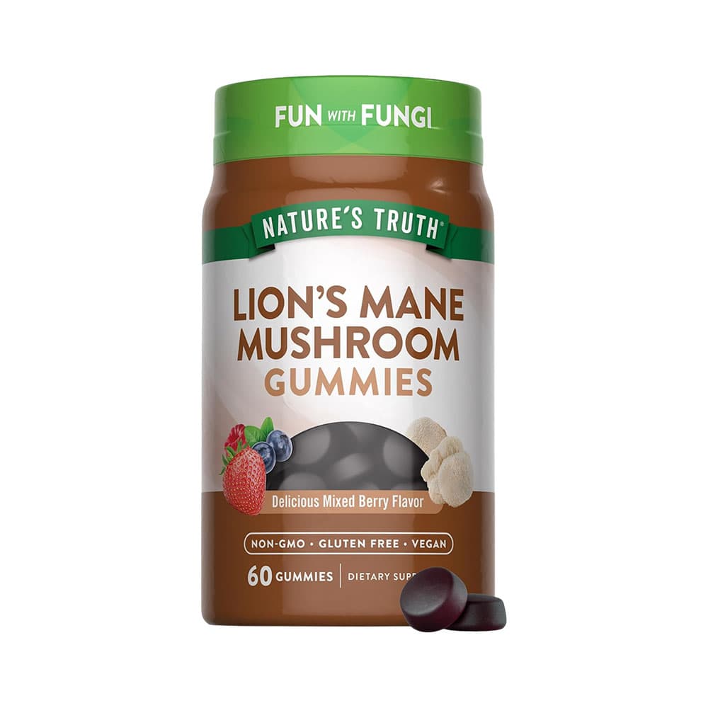Gomas de Vitamina Lion's Mane Mushroom Nature's Truth 60