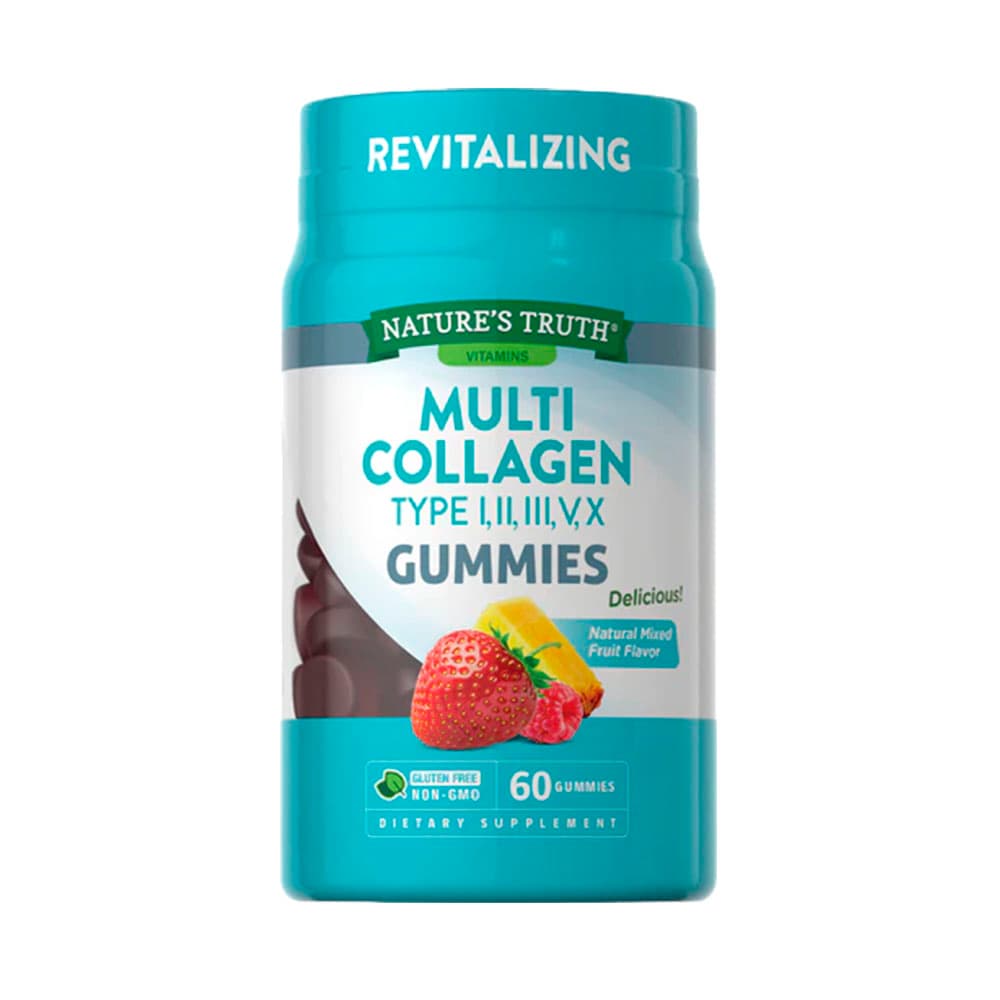 Gomas de Colágeno Múltiplo Nature's Truth 60 Unidades