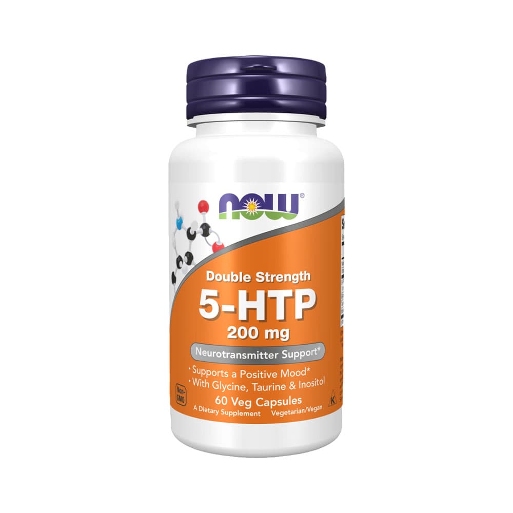 Vitamina Now 5-Htp Double Strength 200MG 60 Cápsulas
