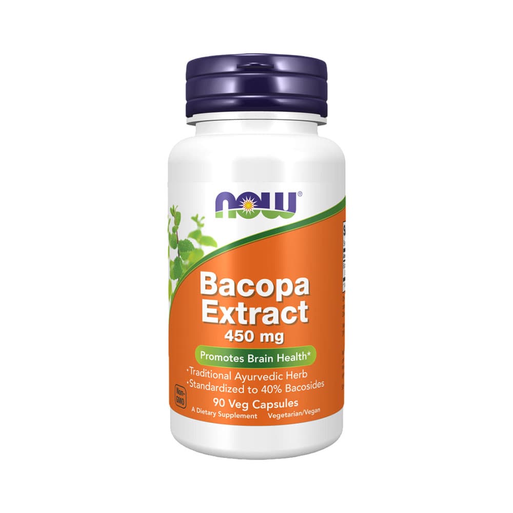Vitamina Now Bacopa Extract 450MG 90 Cápsulas