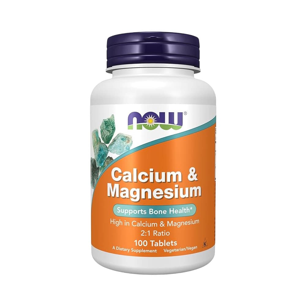 Vitamina Now Calcium & Magnesium 500/250Mg 100 Tabletes