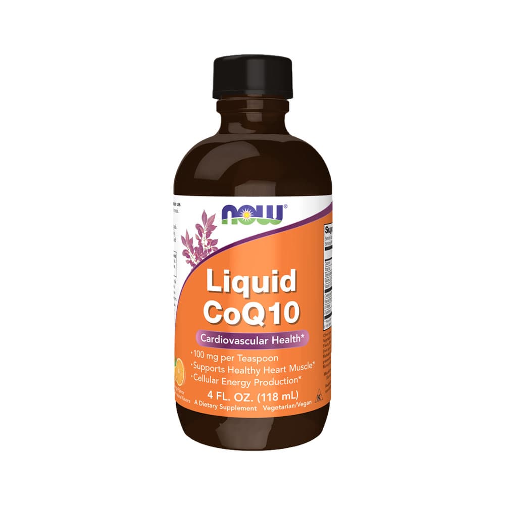 Vitamina Now Coq10 Líquido Laranja 118ml