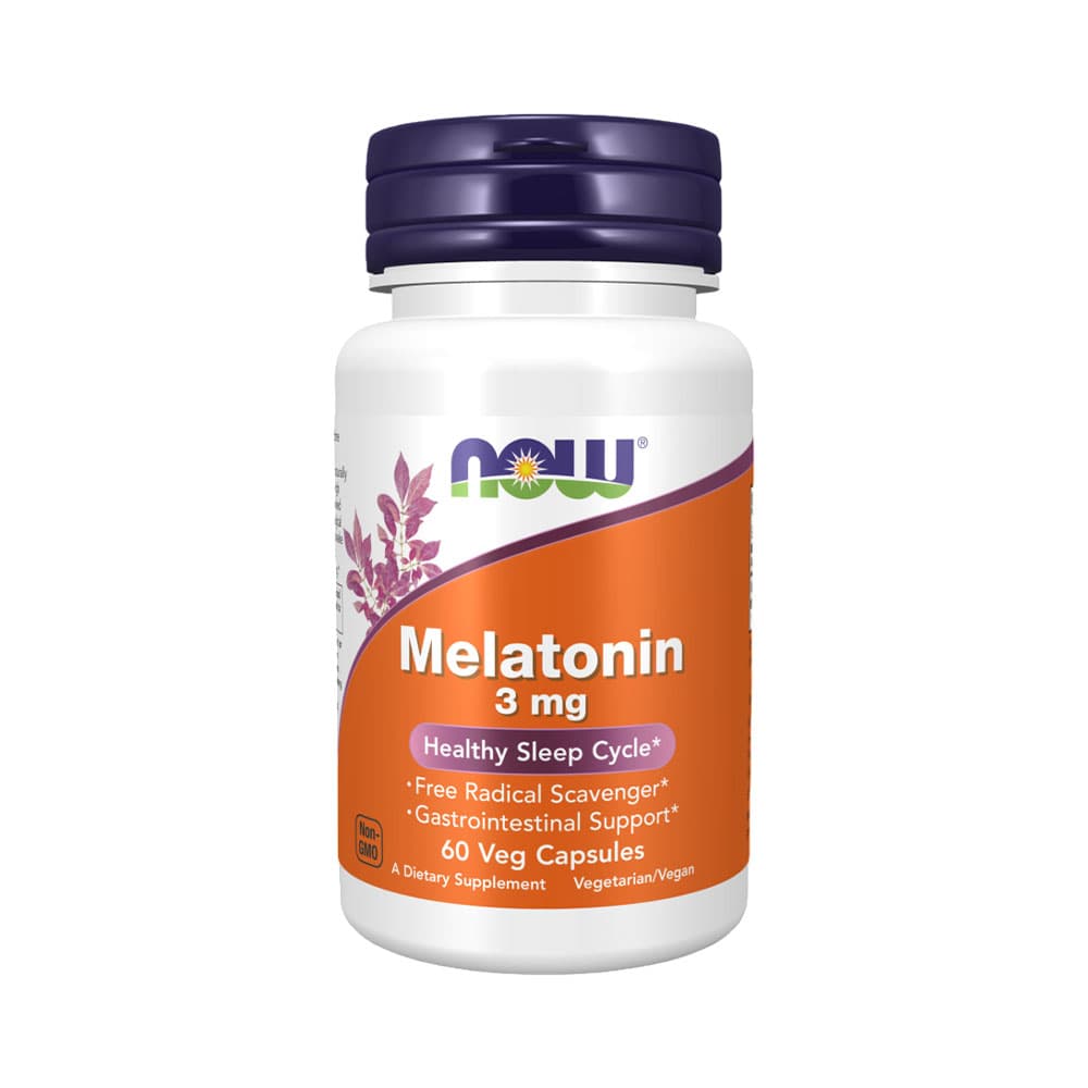 Vitamina Now Melatonina 3MG 60 Cápsulas
