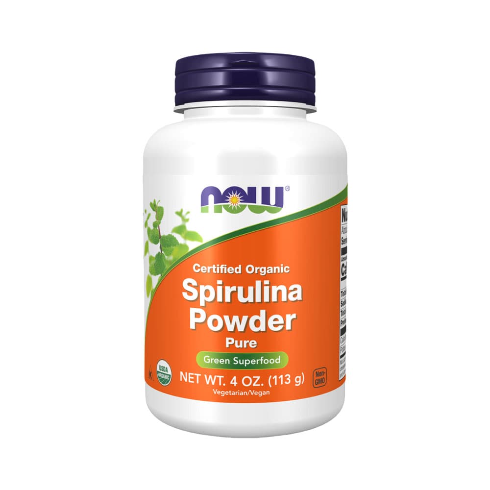 Vitamina Now Spirulina Em Pó 113G