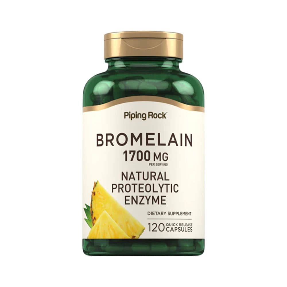 Vitamina Piping Rock Bromelain 1700MG 120 Cápsulas