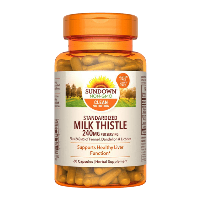 Vitamina Milk Thistle Sundown 240MG 60 Comp