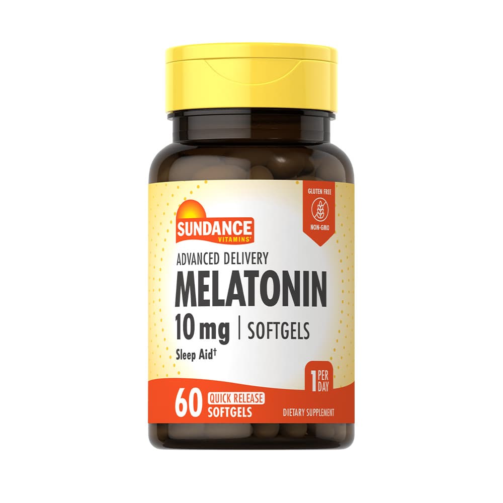 Vitamina Sundance Melatonina 10MG 60 Cápsulas