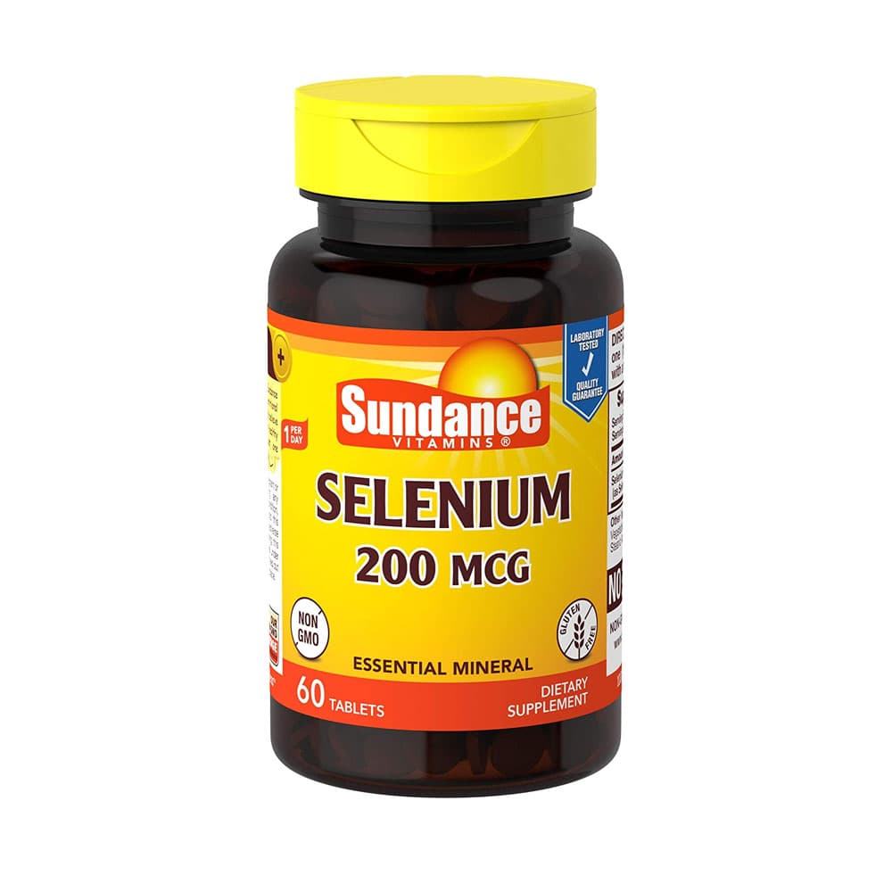 Vitamina Sundance Selenium 200 Mcg 60 Comprimidos