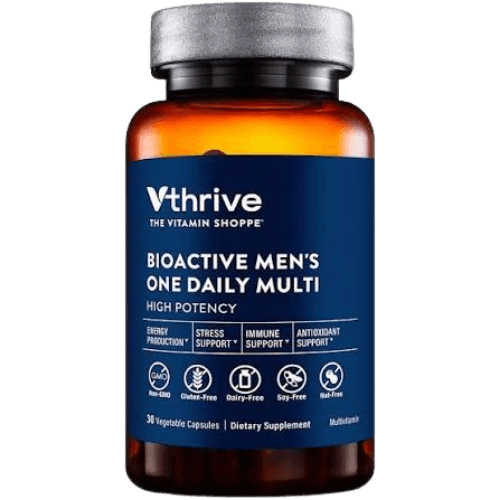 Vitamina The Vitamin Shoppe Vthrive Bioactive Men's One Daily Multi 30 Cápsulas