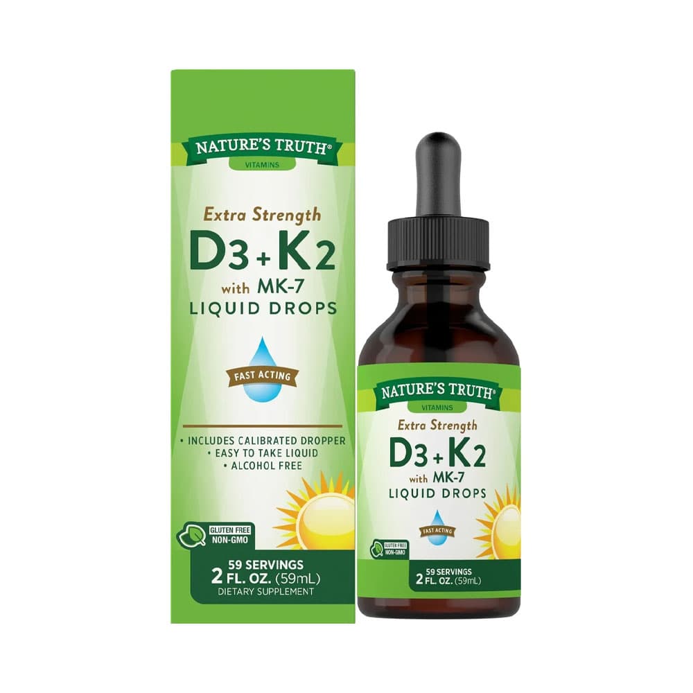 Vitaminas Nature's Truth D3 + K2 59ml