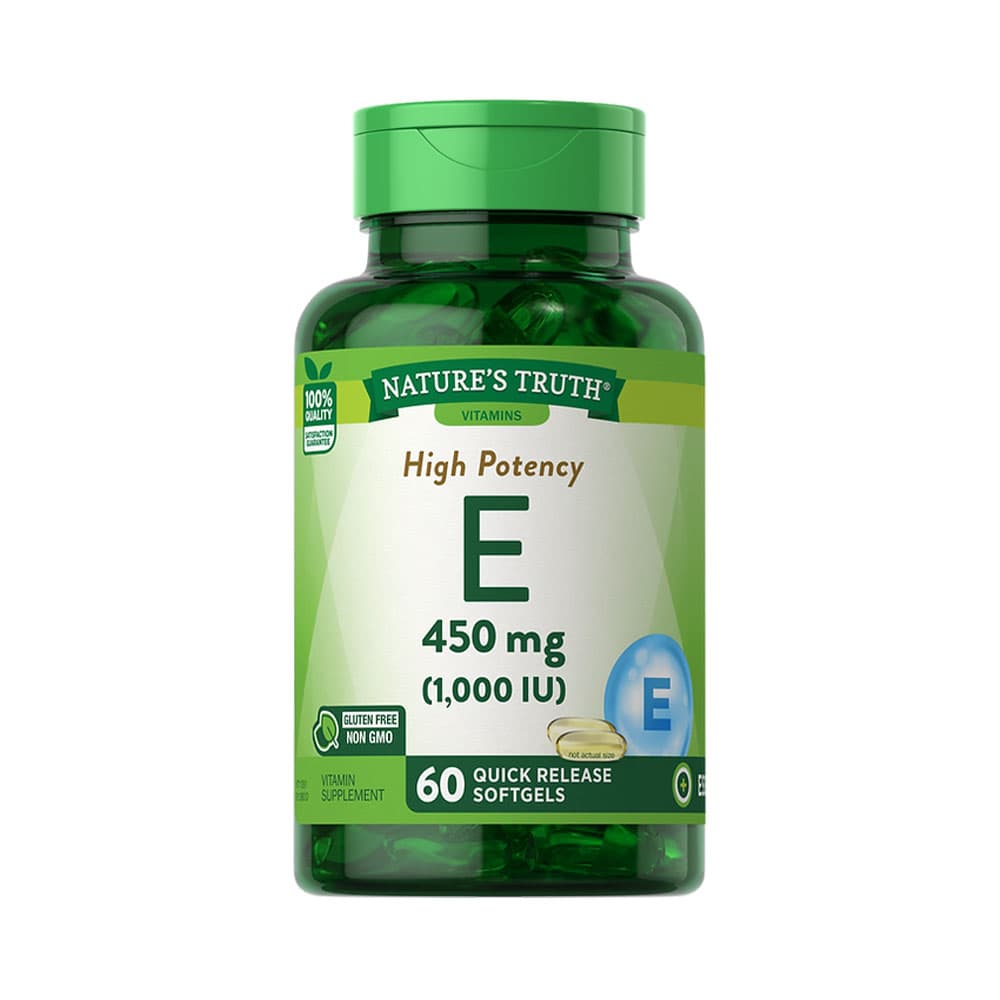 Cápsulas Nature's Truth High Potency e 450MG 60