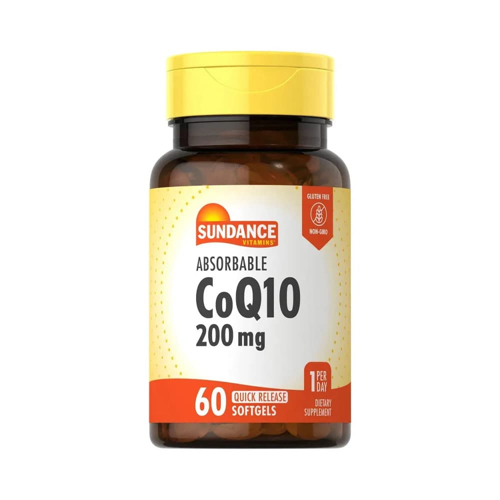 Vitaminas Sundance CoQ10 200MG 60 Cápsulas