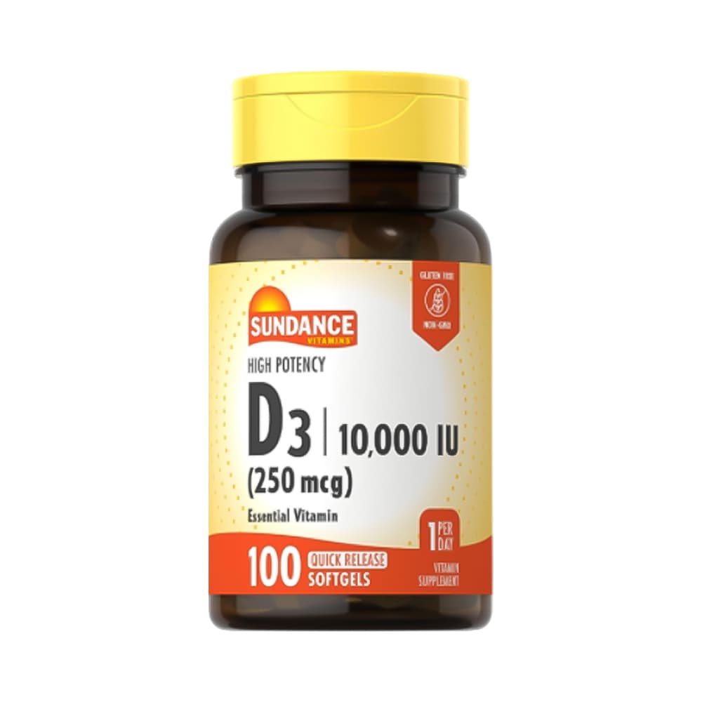 Vitaminas Sundance High Potency D3 250MCG 100 Cápsulas