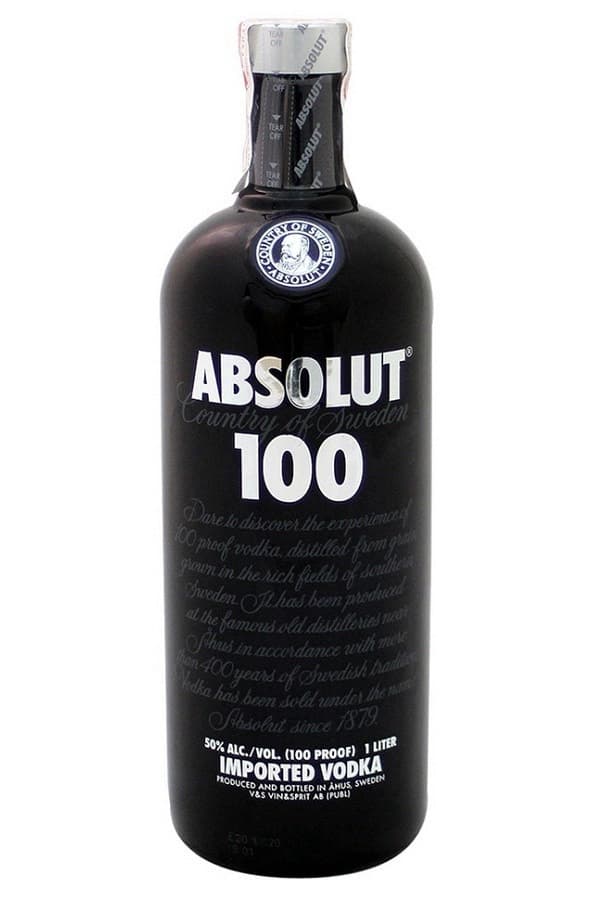 Vodka Absolut 100 1Lt