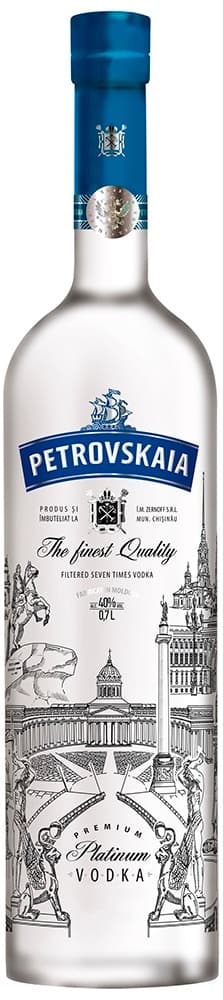 Vodka Petrovskaia Premium Platinum - 700mL