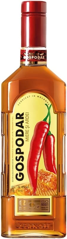 Vodka Zernoff Gospodar Miere Si Ardei - 500mL