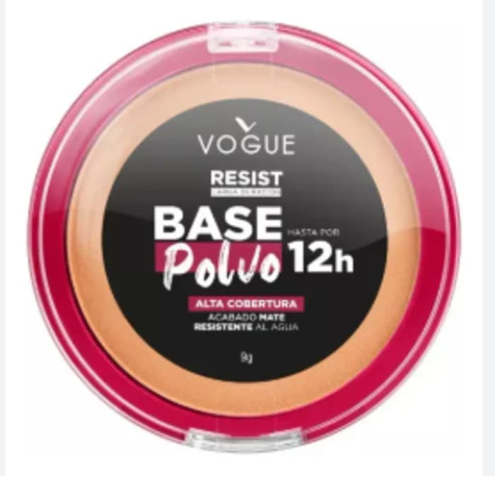 Base Em Pó Vogue Pétala Acabamento Mate 12H 9G