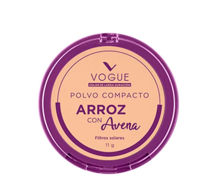 Pó Compacto Vogue Arroz com Aveia Baunilha