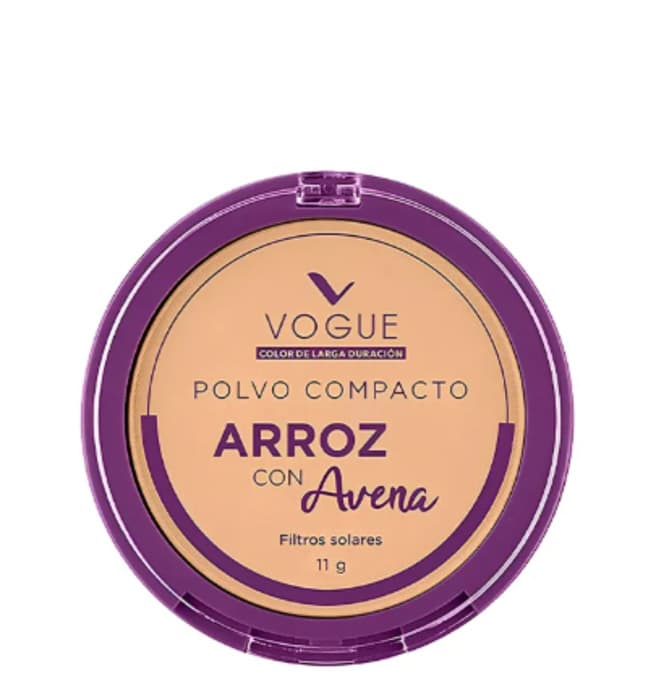 Pó Compacto Vogue Arroz com Aveia Moka