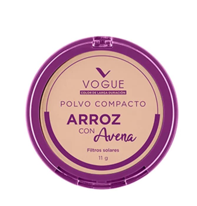 Pó Compacto Vogue Arroz com Aveia Porcelana