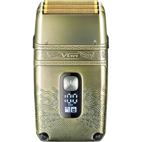 Barbeador Voyager V-335 USB Bivolt Dourado