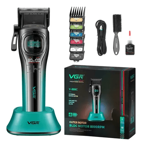 Máquina de Corte Voyager V-888C Hair Clipper Verde