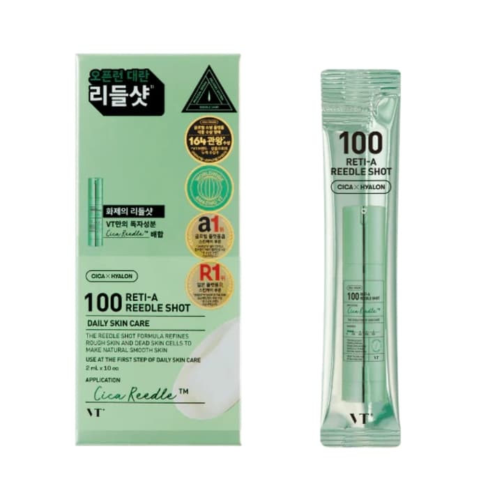 Vt Cosmetics 100 Reti-A Reedle Shot 2Ml*10 - Pack