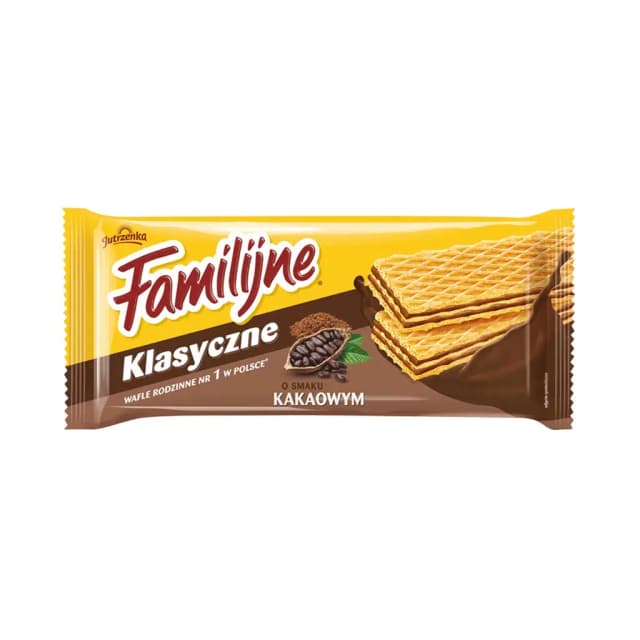 Wafer Jutrzenka Familijne Klasyczne Cacao – 180G