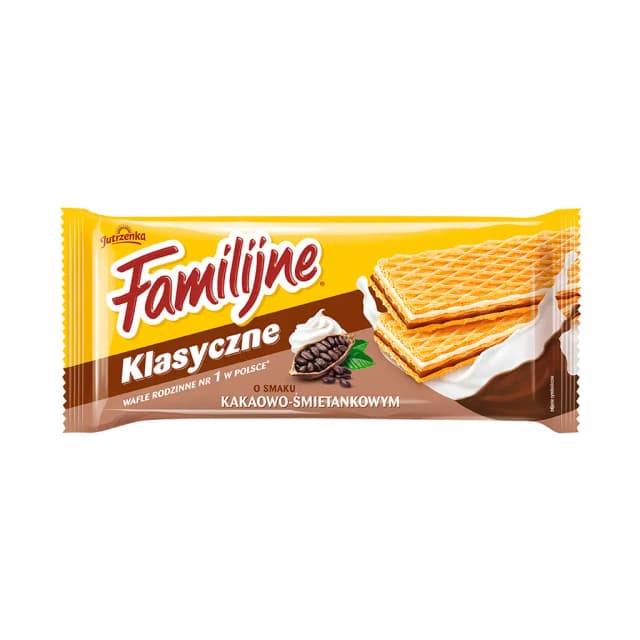Wafer Jutrzenka Familijne Klasyczne Cacao Y Crema – 180G