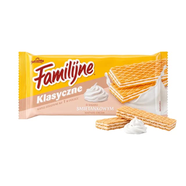 Wafer Jutrzenka Familijne Klasyczne Creme 180G