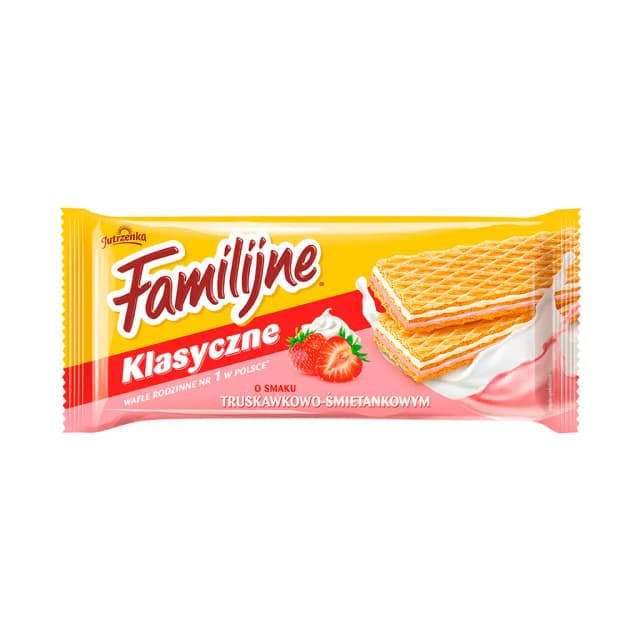 Wafer Jutrzenka Familijne Klasyczne Frutilla 180G