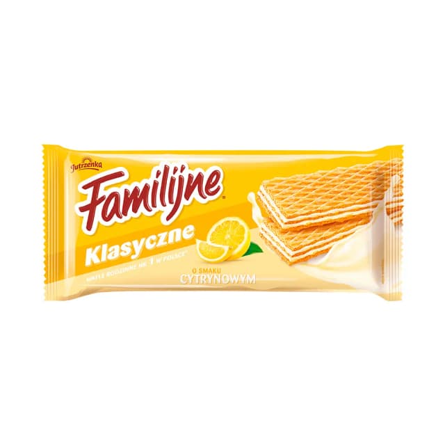 Wafer Jutrzenka Familijne Klasyczne Limón 180G
