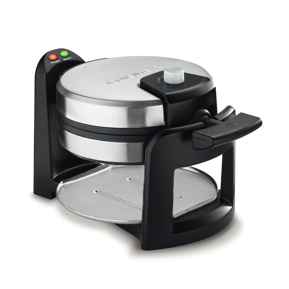 Wafleira Belga Cuisinart Waf-F30 Giratória Flip 1000W Inox 110V Prata