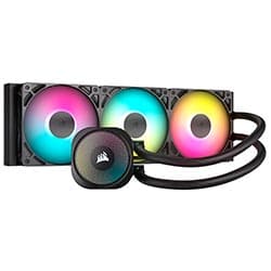 Water Cooler para Procesador Corsair Nautilus 360 RS ARGB 360MM - Preto (CW-9060093-WW)