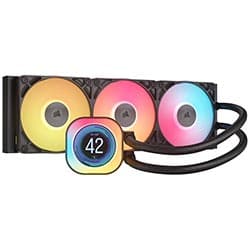 Water Cooler para Processador Corsair ICUE Link Titan 360 RX 360MM LCD Preto - CW-9061023-WW