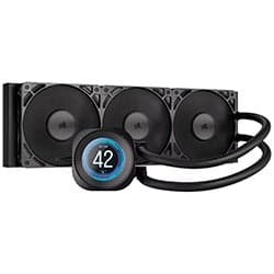 Water Cooler Corsair Nautilus 360 Rs LCD 360MM Preto