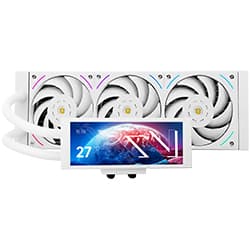 Water Cooler para Processador Thermalright Trofeo Vision 360 Argb Branco 360MM