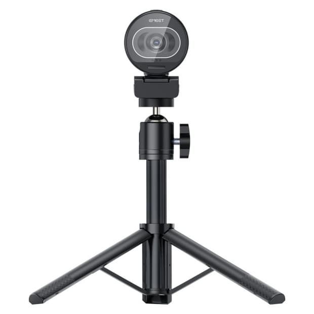 Webcam Emeet SmartCam S600 + Tripod Black E7001