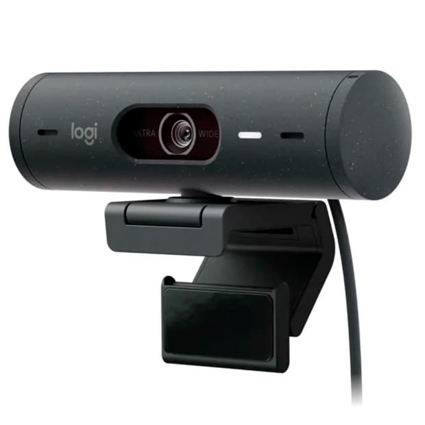 Webcam Logitech Brio 500 FHD Preto