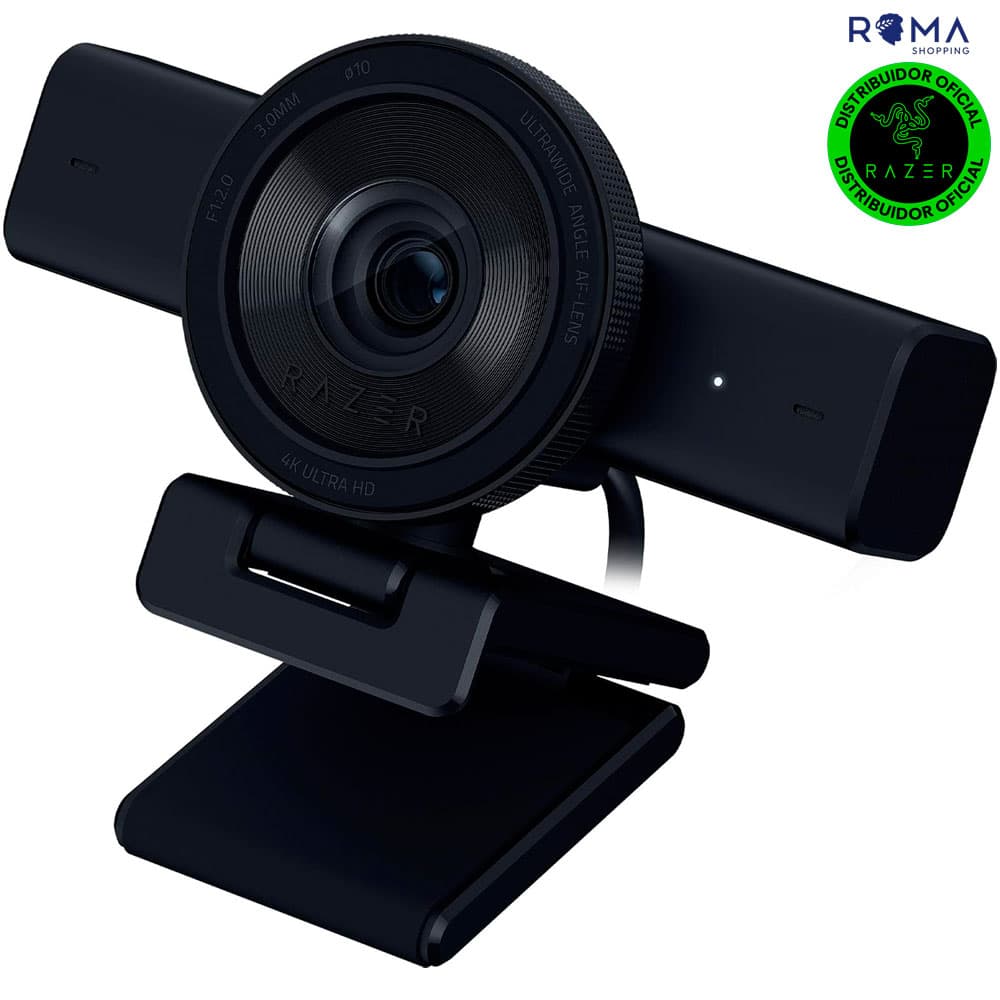 Webcam Razer Kiyo V2 4K/30FPS/1080p/60FPS USB Preto