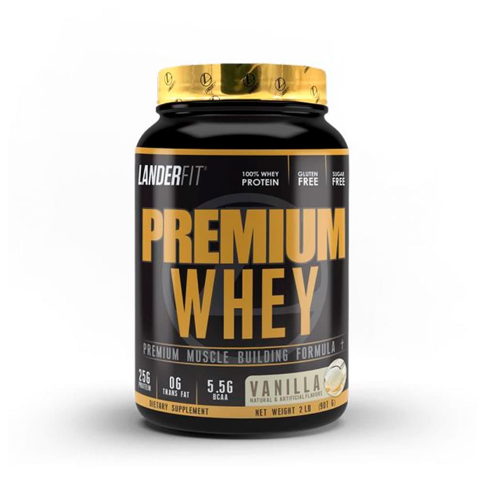 Whey Protein Landerfit Premium Whey Baunilha 2LB