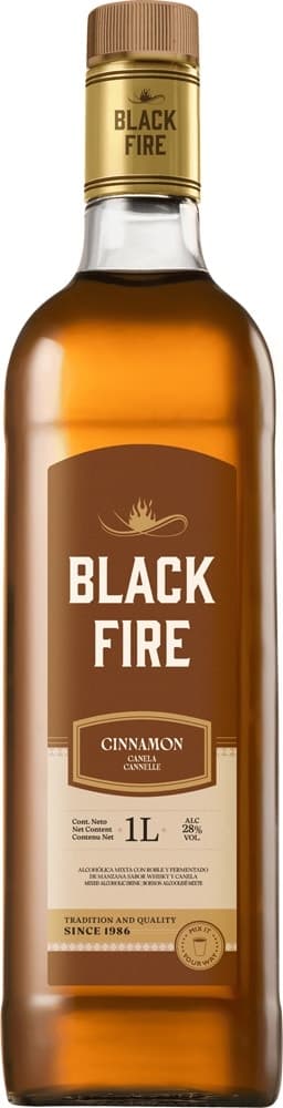 Whisky Black Fire Cinnamon 1L